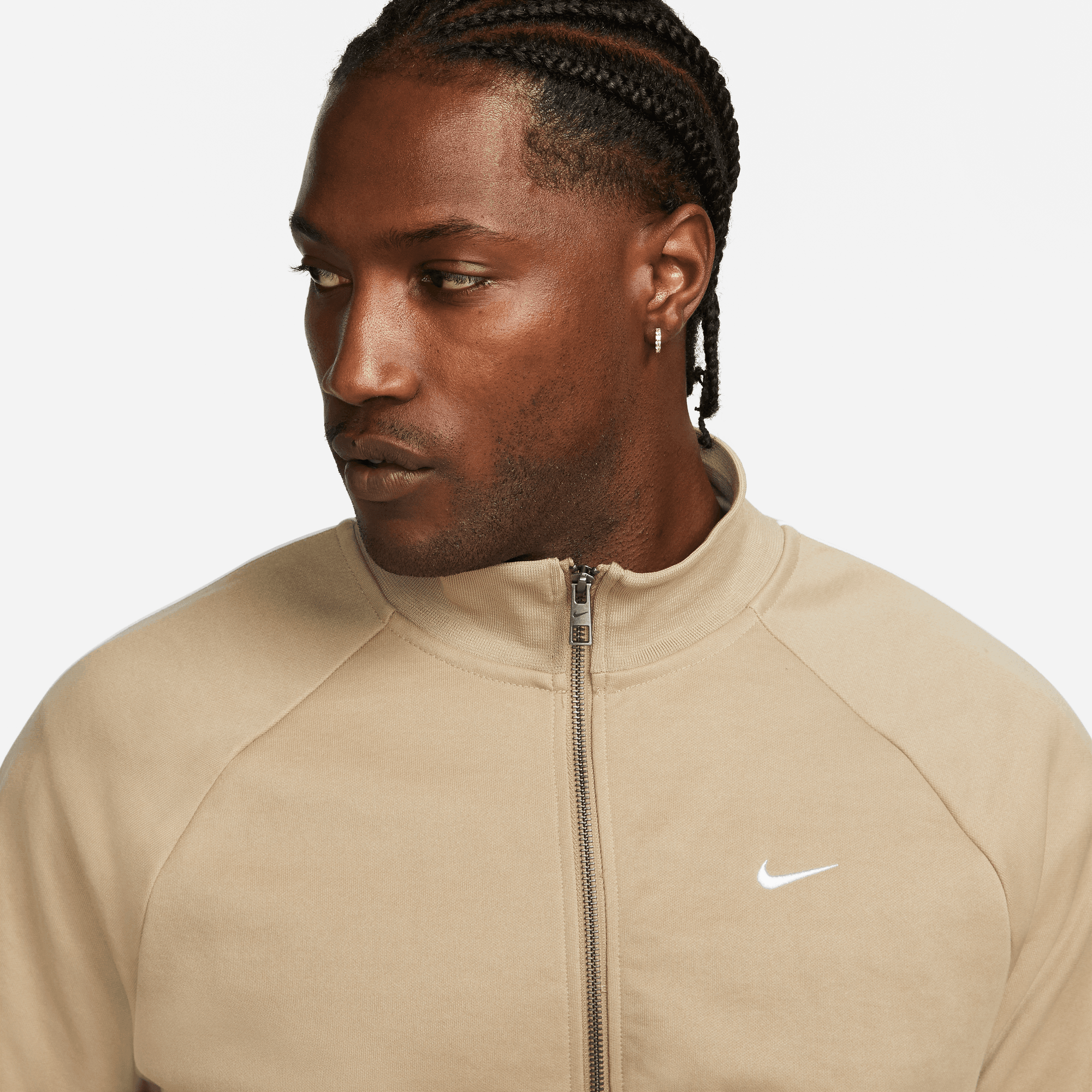 Nike fleece track jacket cheap