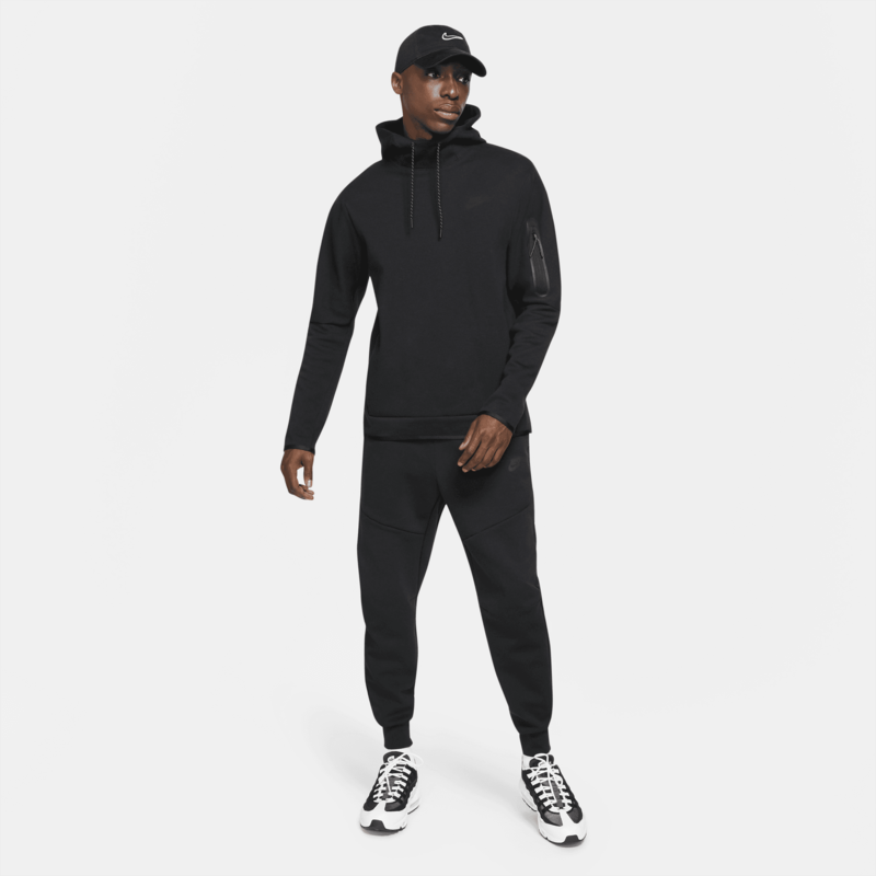 Nike Nike Sportswear Tech Fleece Hoodie 'Black/Black' DD5174 010