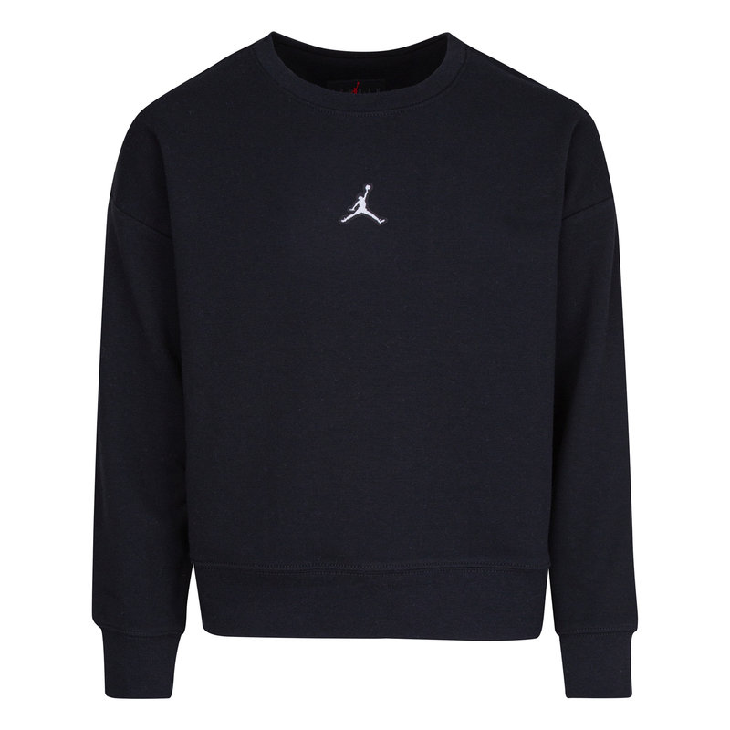 Air Jordan Air Jordan Kids Jumpman Crewneck 'Black' 45A859 023