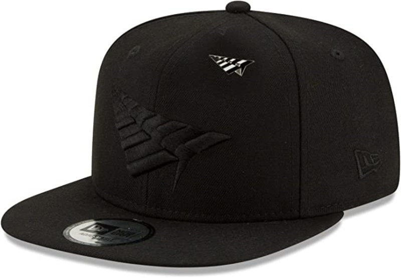 New Era Paper Planes Fitted Triple Black With Pin 101115