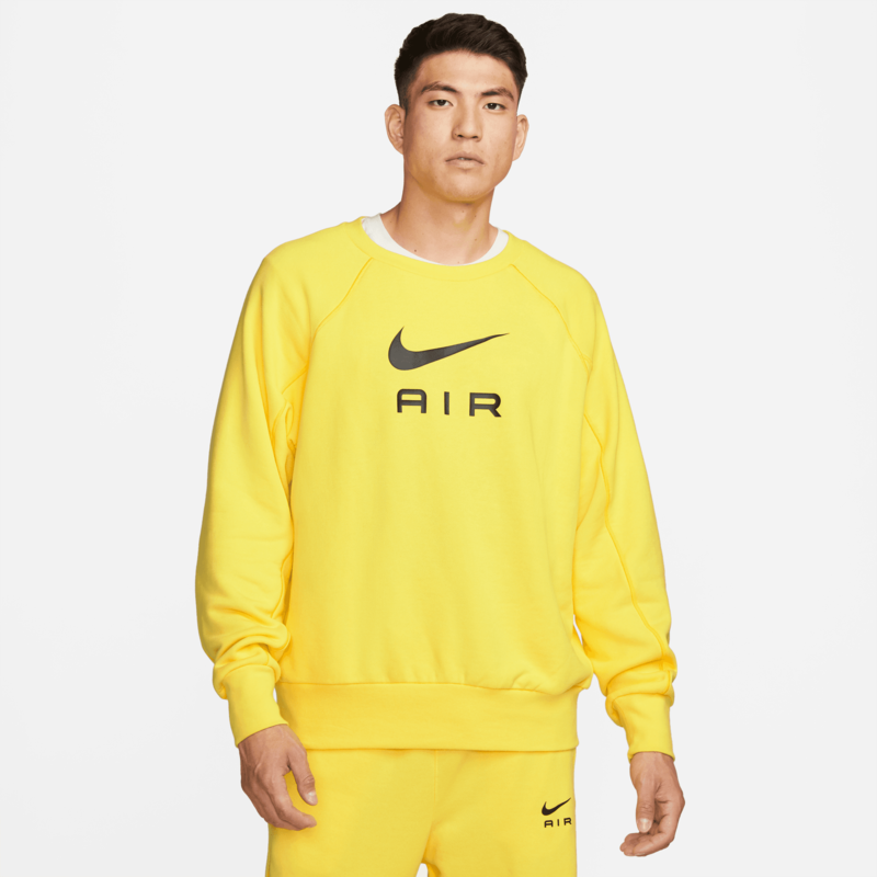 Nike Nike NSW Air Fleece Crewneck Yellow DQ4205 765