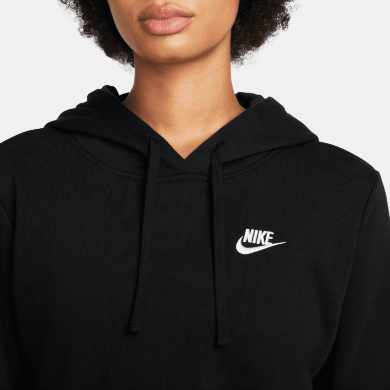 Nike Nike Wmn's Sportswear Club Fleece Hoodie 'Black/White' DQ5793-010