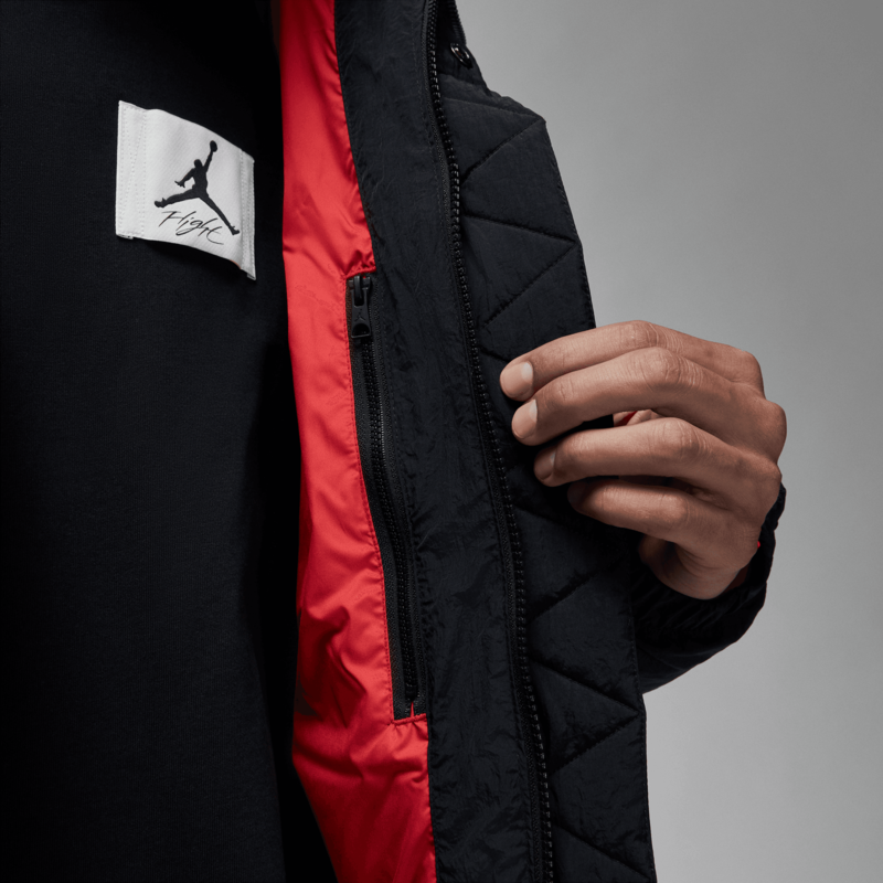 Air Jordan Jordan Essential Men's Puffer Jacket Black/Red DQ7348 010