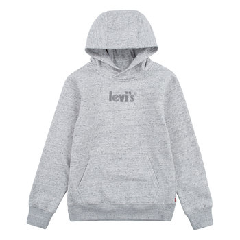 Levis Levi's Pullover Hoodie Stitched Logo Grey Kids 91F685 G8Q