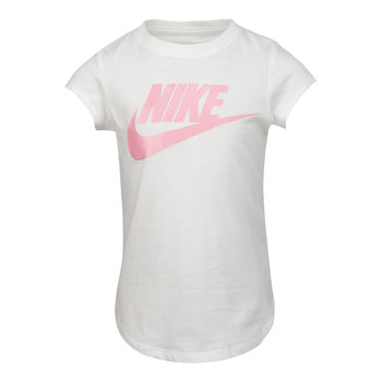 Nike Nike Kids Shirt White Pink Glitter 36F269 001