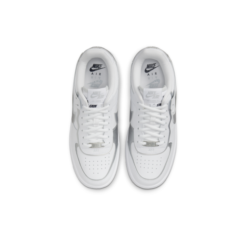 Nike Nike Wmn's Air Force 1 Shadow 'White/Metallic Silver'  CI0919-119