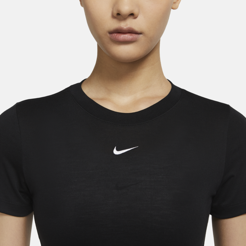 Nike Nike Sportswear Essential Women's Crop Top 'Black/White'  DD1328-010