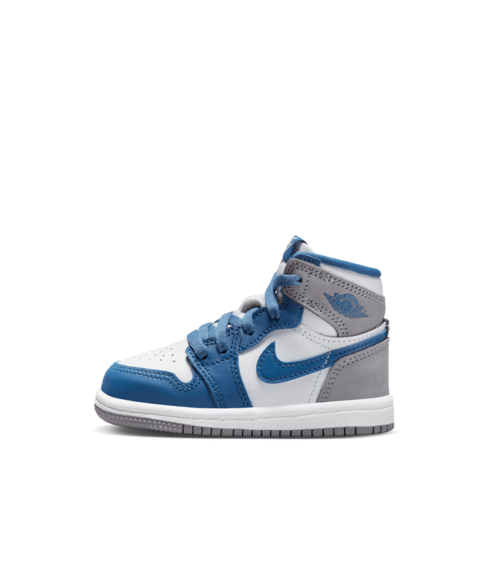 Air Jordan 1 Retro High OG TRUE BLUE/WHITE-CEMENT GREY TD TODDLER