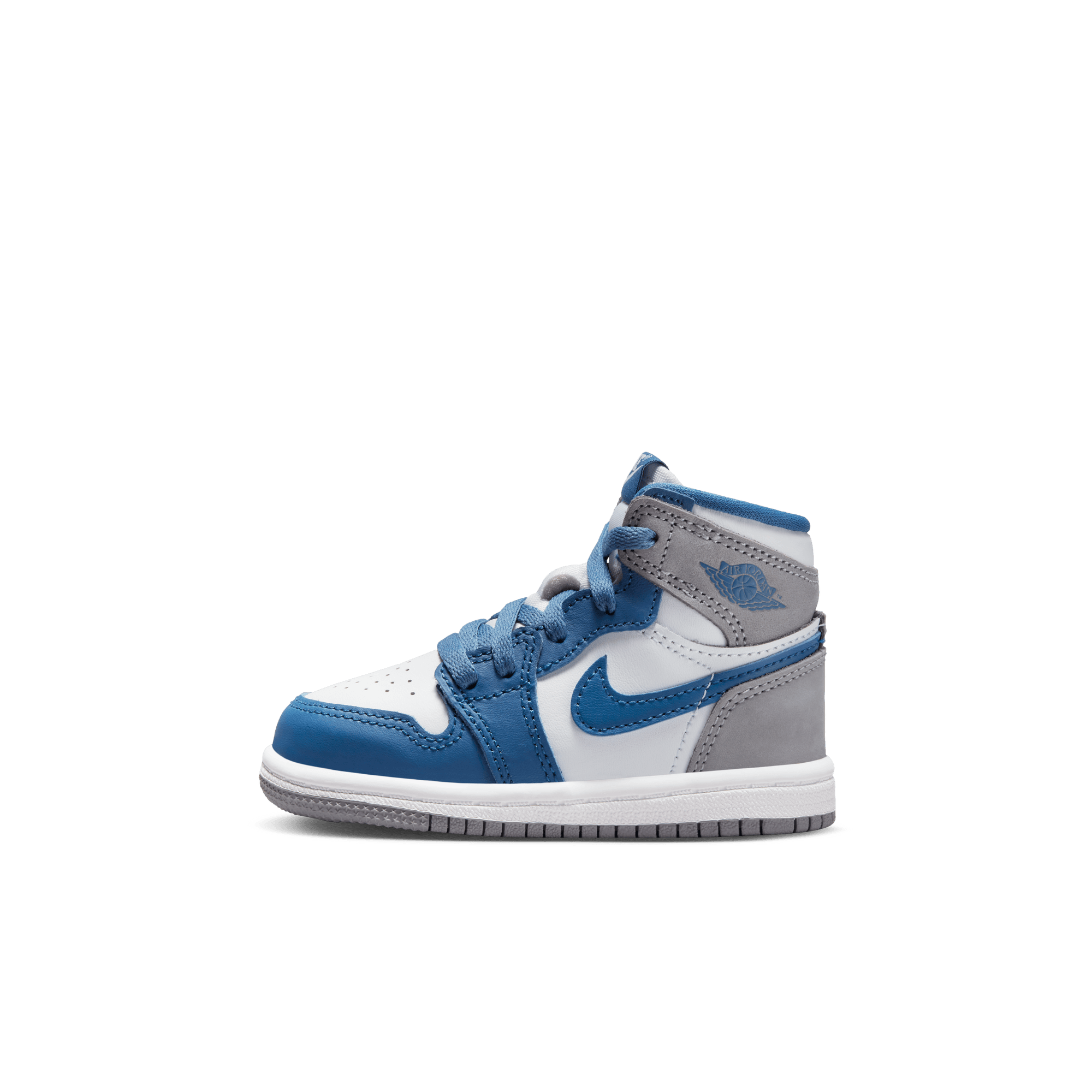 baby blue and white jordan 1