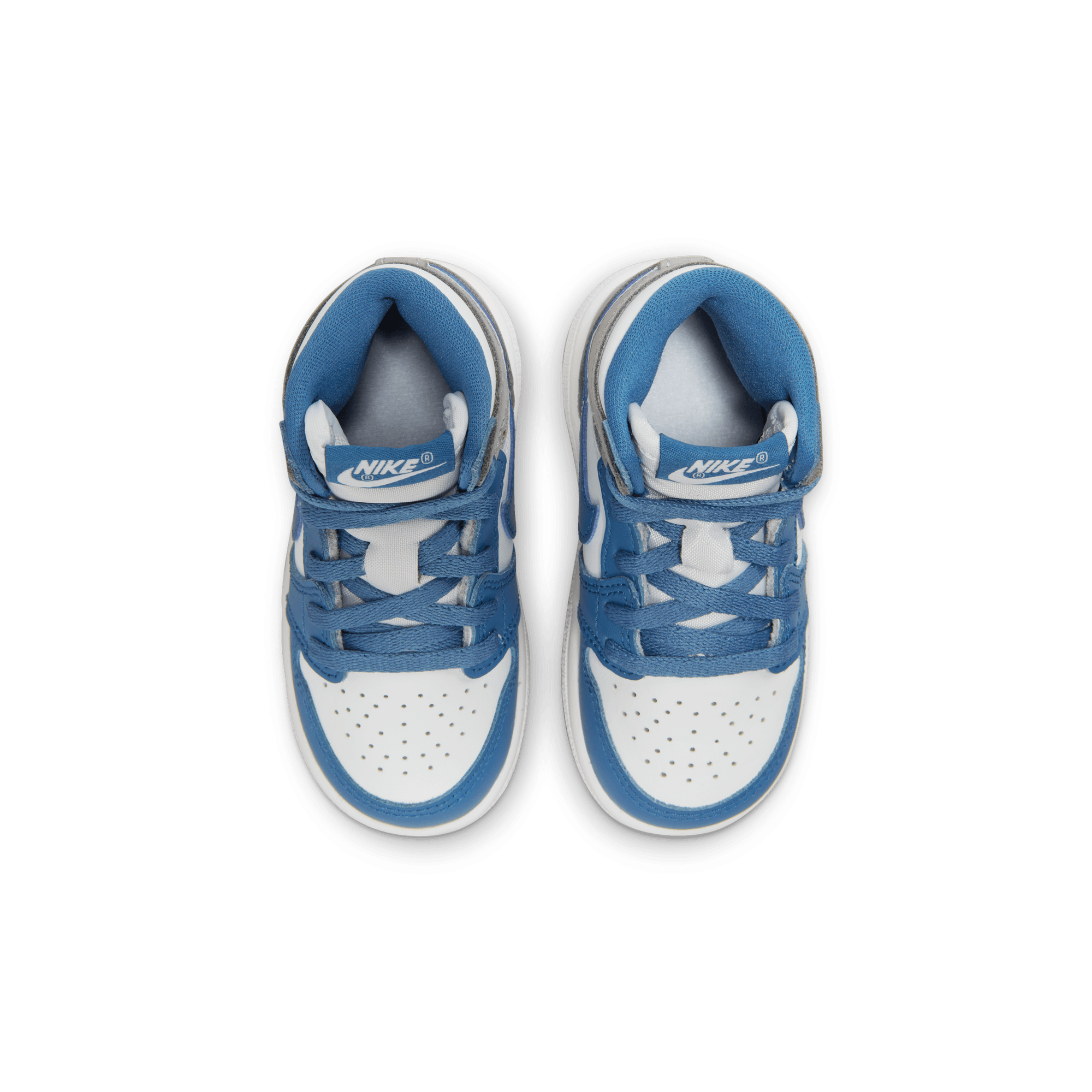 Air Jordan 1 Retro High OG TRUE BLUE/WHITE-CEMENT GREY TD TODDLER