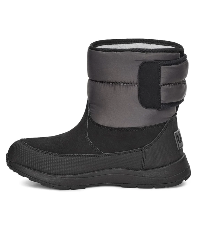 UGG K Toty Weather Snow Boot, Black/Charcoal, Numeric_2 US Unisex Big Kid :  : Clothing, Shoes & Accessories