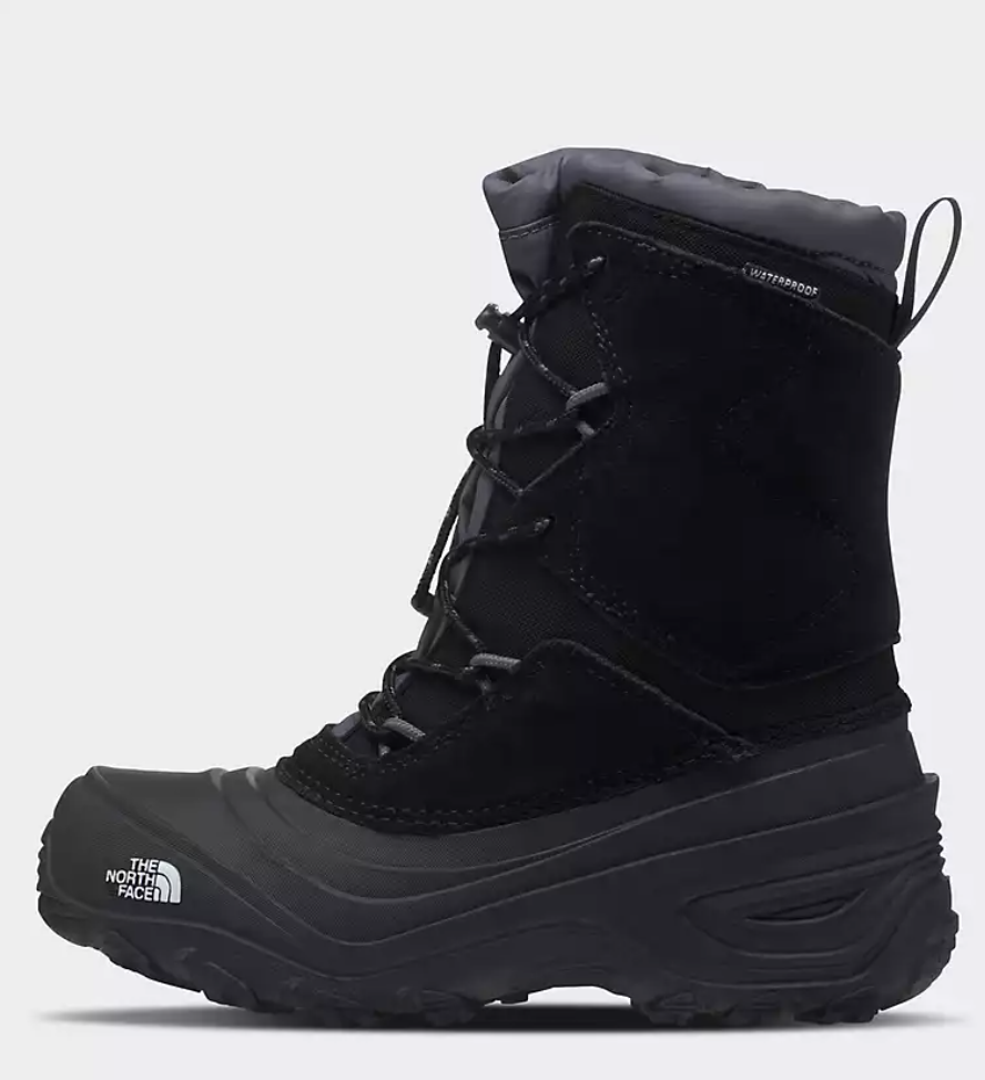 THE NORTH FACE JUNIORS GIRLS’ ALPENGLOW V WP TNF Black Vanadis Grey