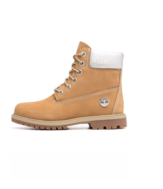 Timberland Women s Heritage 6 Inch Waterproof Boots Wheat Nubuck TB0A2R1Z 231 Sam Tabak