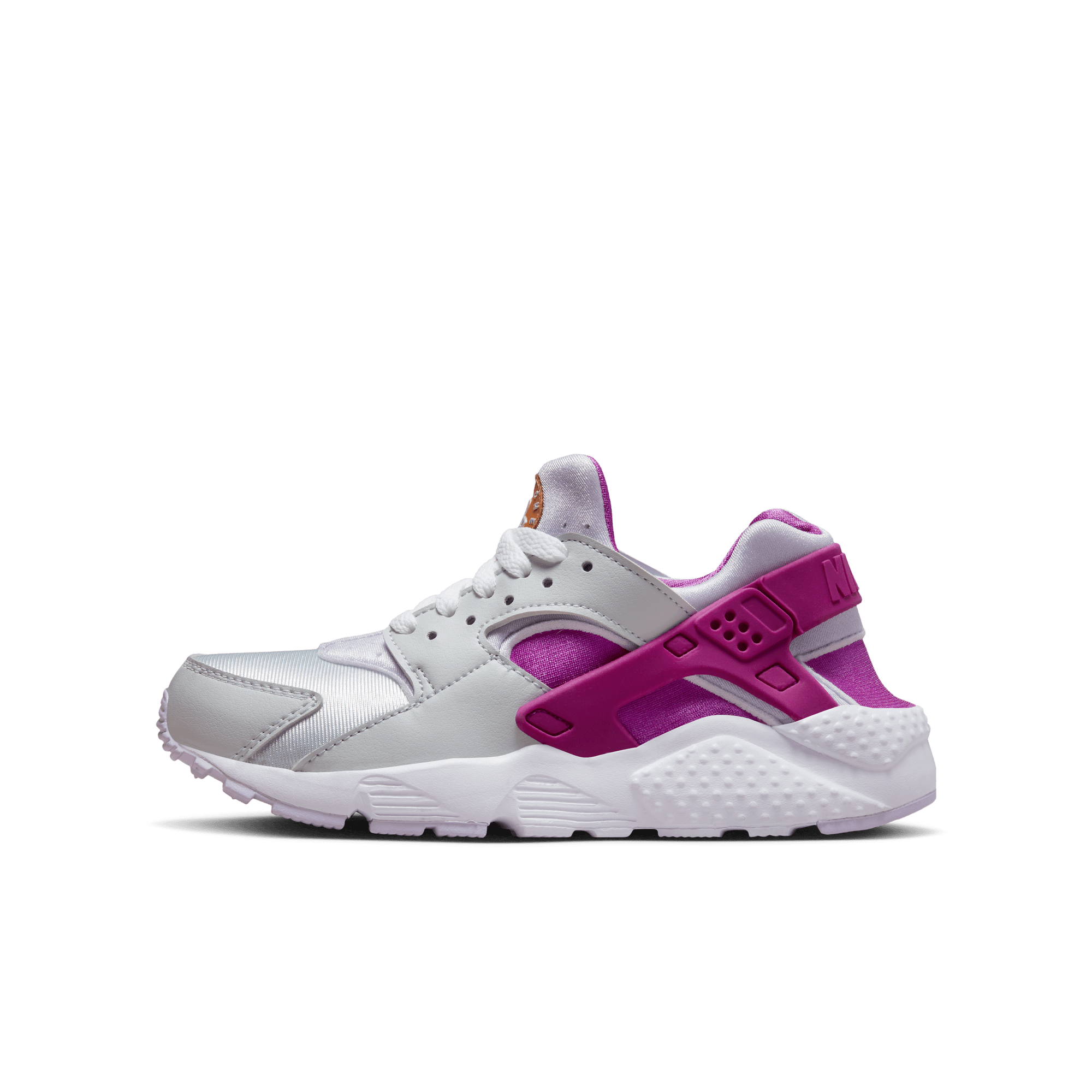 Nike Huarache Run PURE PLATINUM METALLIC COPPER 654275 046 Sam Tabak