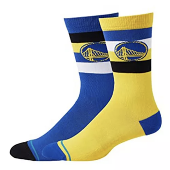Stance Socks Golden State Warriors 2 Pairs Pack Yellow Purple A555C22WRS