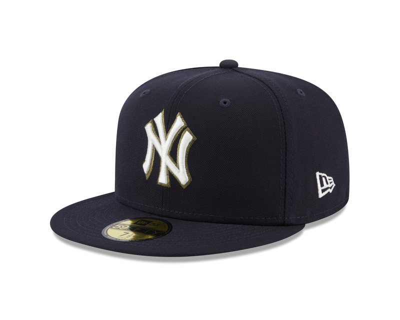 New Era New Era 59Fifty 5950 Botanical Pack New York Yankees Navy Green Undervisor 1903-2003 100th Anniversary Patch  60355795