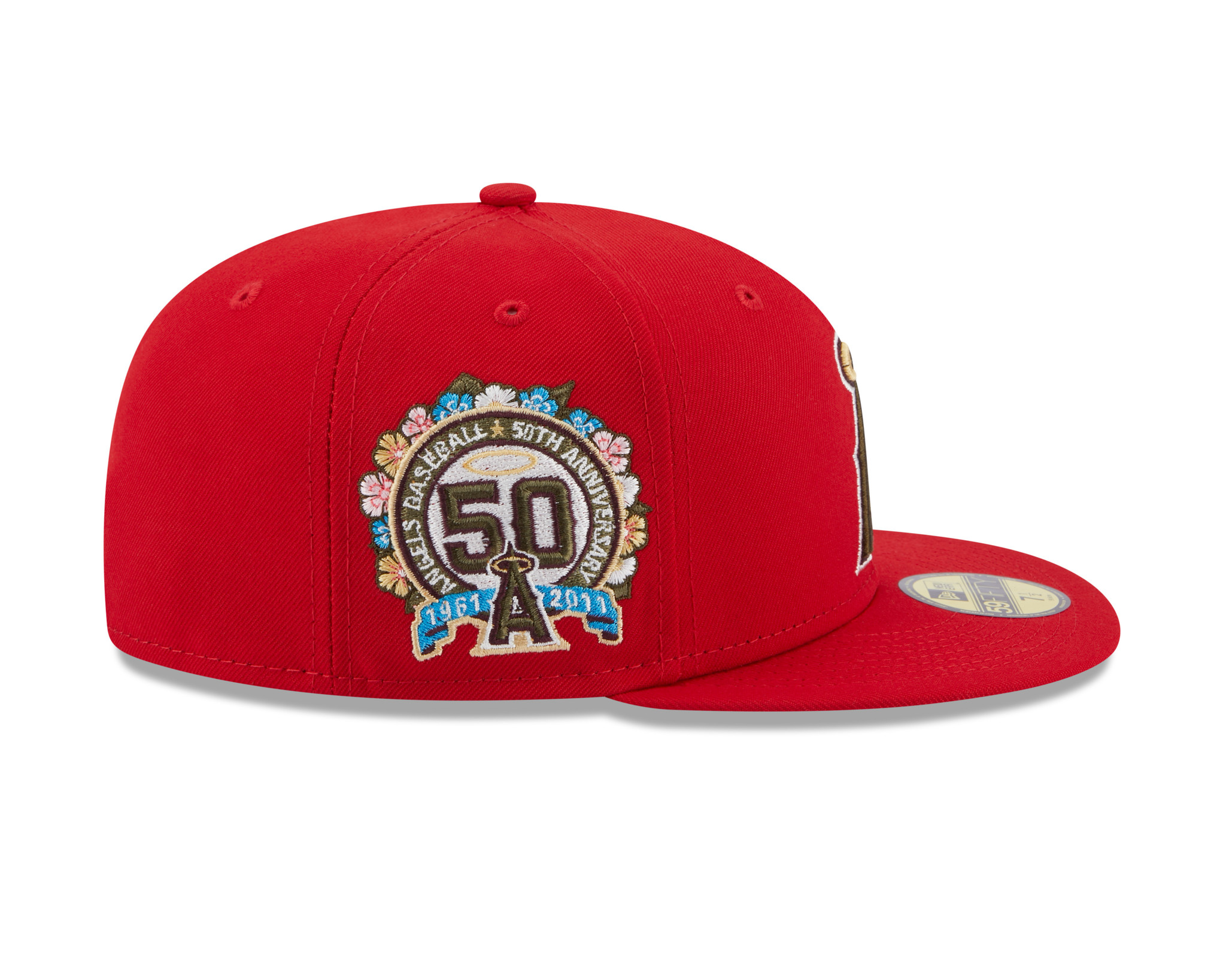 Los Angeles Angels 50th anniversary 'Botanical Pack 59Fifty New