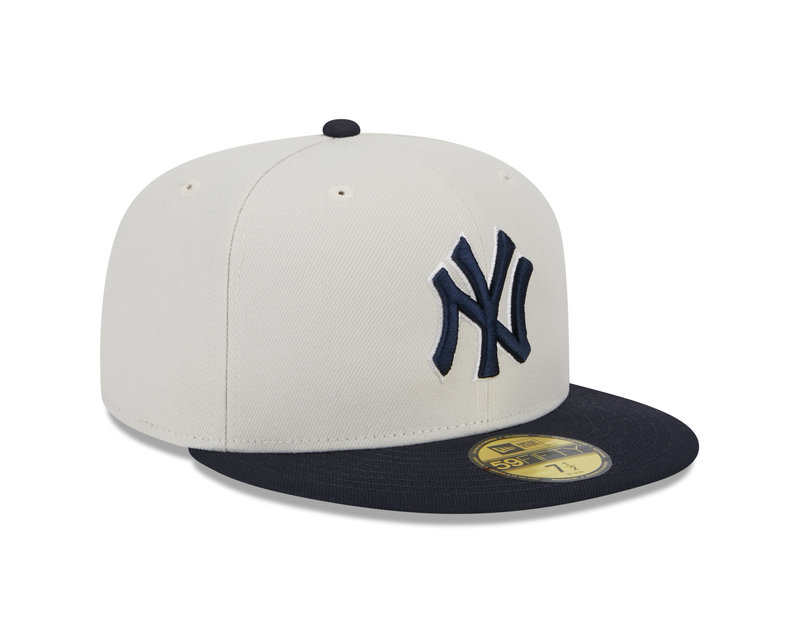 New Era New Era 59Fifty 5950 World Class Pack New York Yankees Sand Navy Brim Visor 60355961