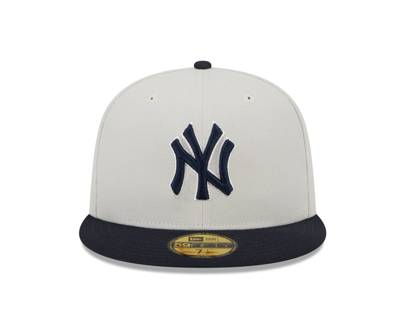 New Era New Era 59Fifty 5950 World Class Pack New York Yankees Sand Navy Brim Visor 60355961