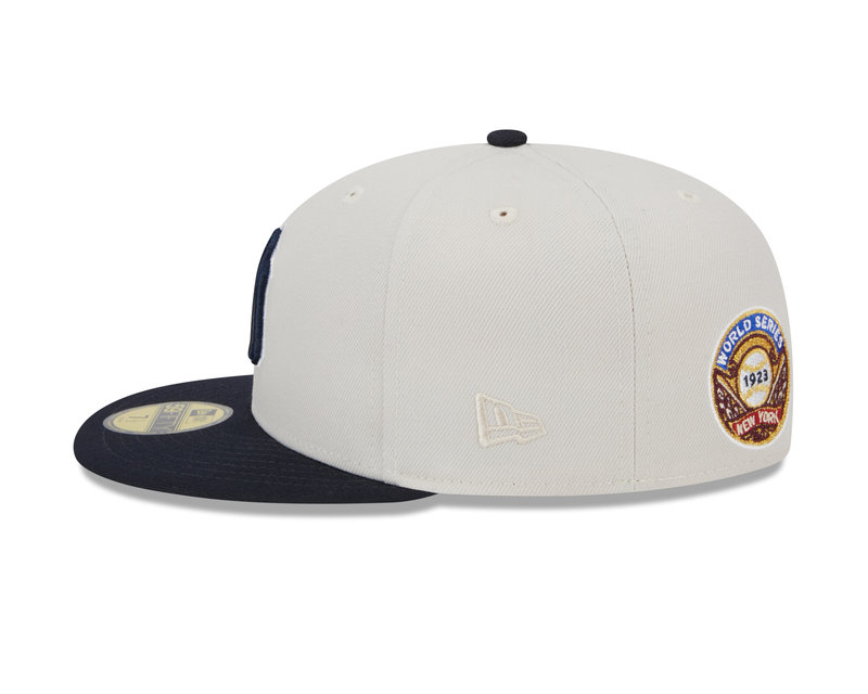 New Era New Era 59Fifty 5950 World Class Pack New York Yankees Sand Navy Brim Visor 60355961