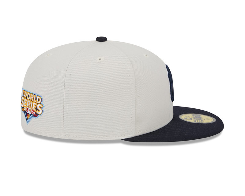 New Era New Era 59Fifty 5950 World Class Pack New York Yankees Sand Navy Brim Visor 60355961