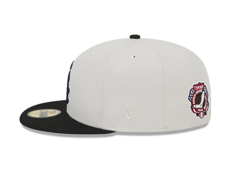 New Era New Era 59Fifty 5950 World Class Pack Chicago White Sox Sand Black Brim Visor 60355951