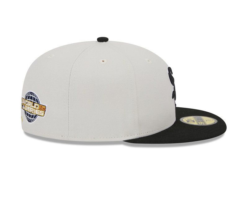 New Era New Era 59Fifty 5950 World Class Pack New York Yankees Sand Black Brim Visor 60355951