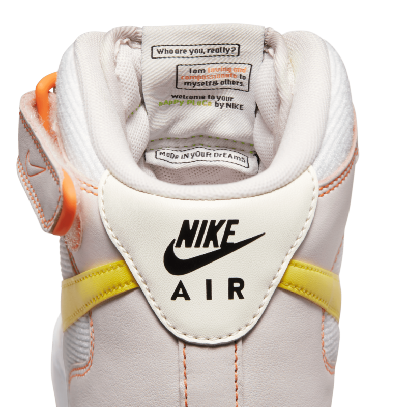 Nike Nike Air Force 1 '07 Mid WHITE/OPTI YELLOW-PEARL PINK FD0869-100