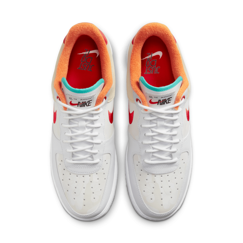 Nike Nike Air Force 1 '07 Premium SUMMIT WHITE/UNIVERSITY RED-WHITE FD4205-161