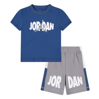 Air Jordan Air Jordan Kids Split Block Short Set 'Cement Grey' 65C205 G0W