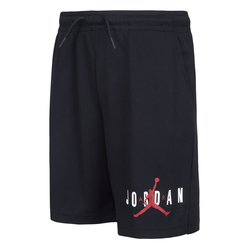 Air Jordan Air Jordan Kids Graphic Mesh Shorts 'Black' 95C186 023