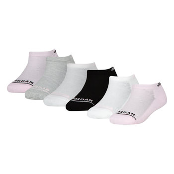 Air Jordan Air Jordan Kids 6 pack No Show Socks 'Pink Foam' GJ0453 A9Y