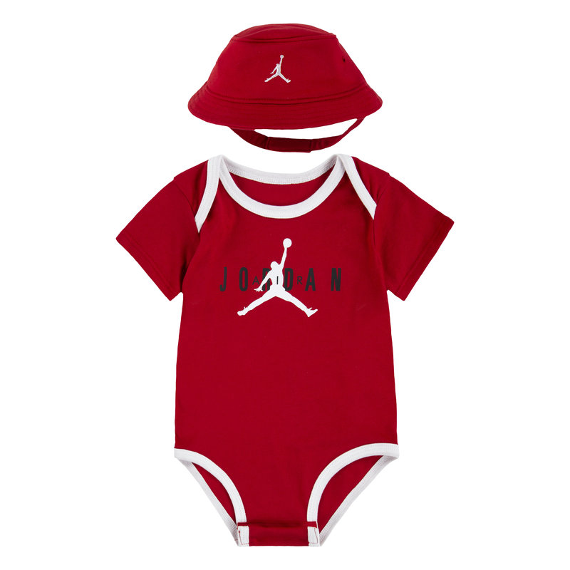 Air Jordan Air Jordan Infant 2 piece Gift Set 'Gym Red' NJ0576 R78