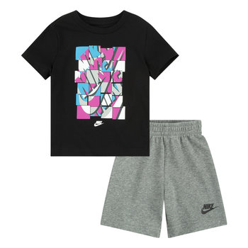Nike Nike Kids Jersey Short Set 'Carbon Heather' 76K447 GEH