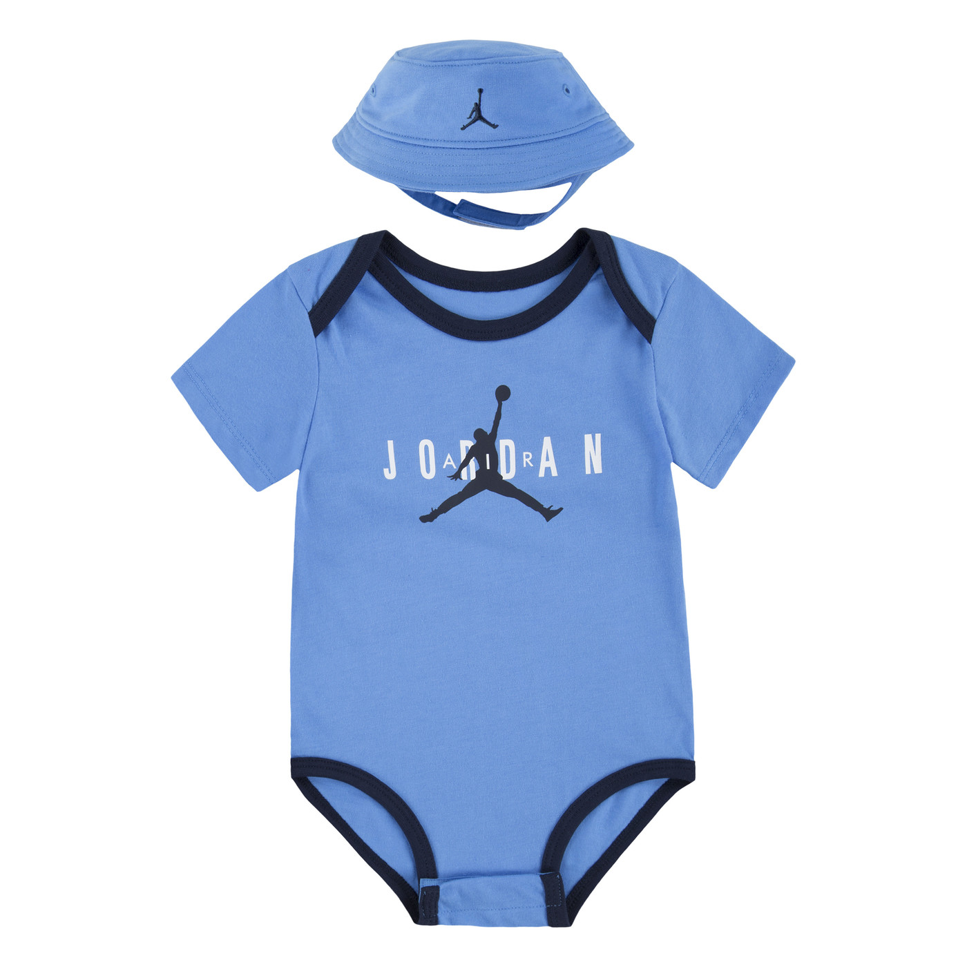 Air Jordan Infant 2 piece Gift Set 'University Blue' NJ0576 B9F Sam Tabak