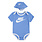 Nike Nike Kids Hat & Bodysuit Gift Set 'Blue' NN0815 B9F