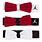 Air Jordan Air Jordan Infant Girls 3pack Headband 'Gym Red' 0-6Months NJ0509 R78
