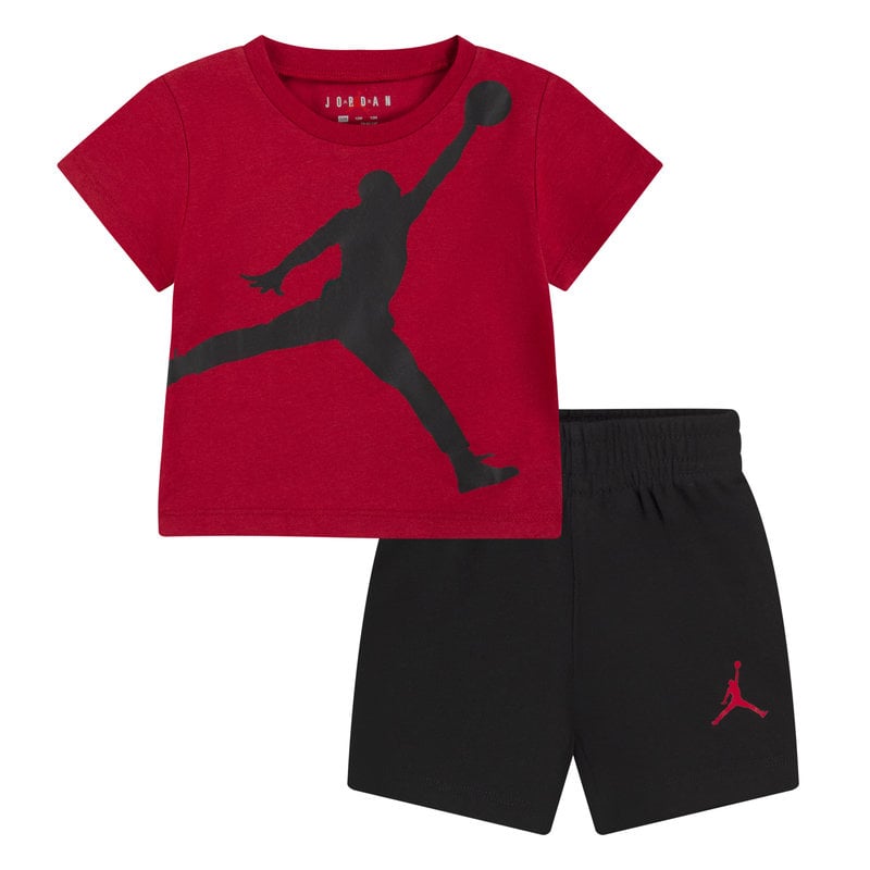 Air Jordan Air Jordan Kids Jumbo Jumpman Short Set  'Black' 65C138 023