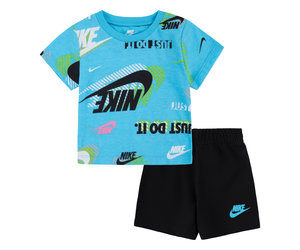 Nike Kids Active Joy Short Set Black 66K471 023 Sam Tabak