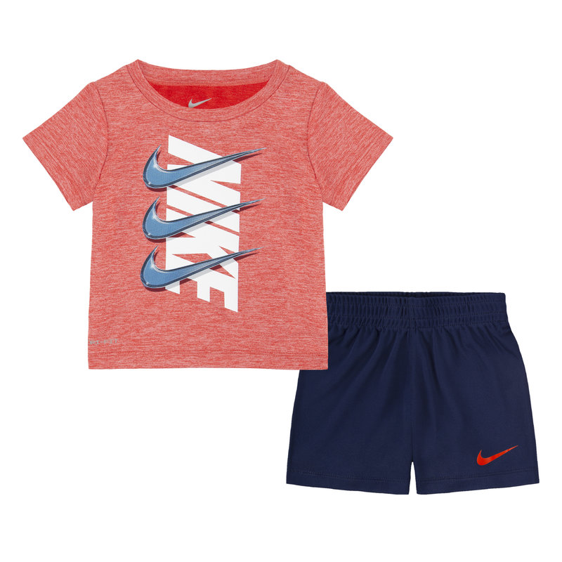 Nike Nike Kids DriFit Dropset Short Set 'Midnight Navy' 66K445 U90