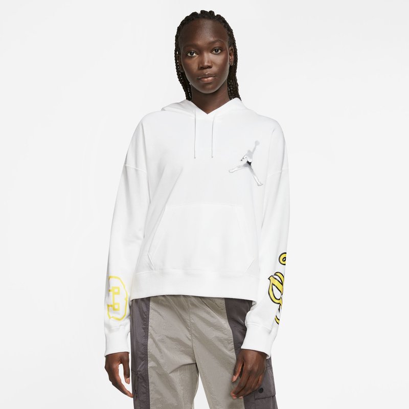 Air Jordan Air Jordan Women's PO Hoodie 'White' DZ3378-100