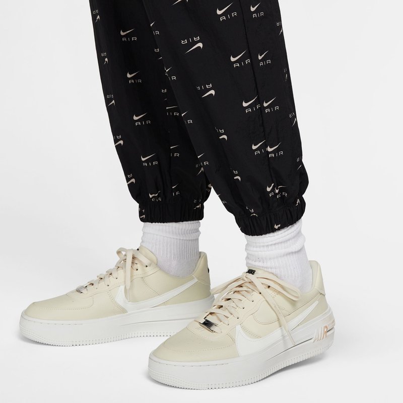 Nike Nike Air Women's Mid-Rise Woven Printed Trousers 'Black' DV8058 010 -  Sam Tabak