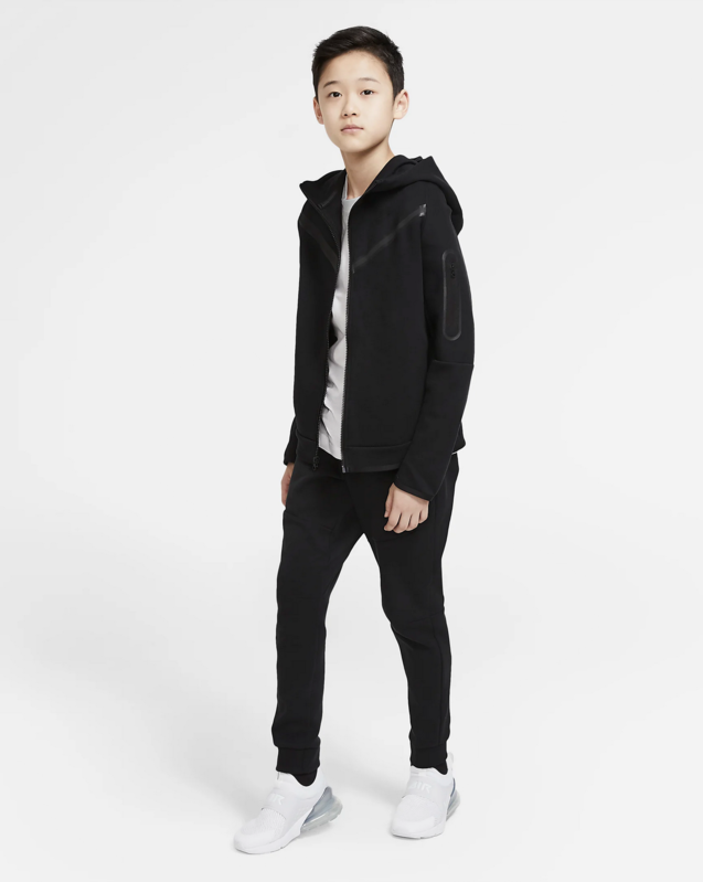 Nike Nike Kids Sportswear Tech Fleece BLACK BLACK/BLACK CU9213-010