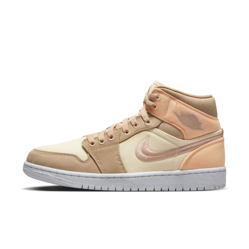 Air Jordan Wmn's Air Jordan 1 Mid 'Canvas Khaki' DV0427-102