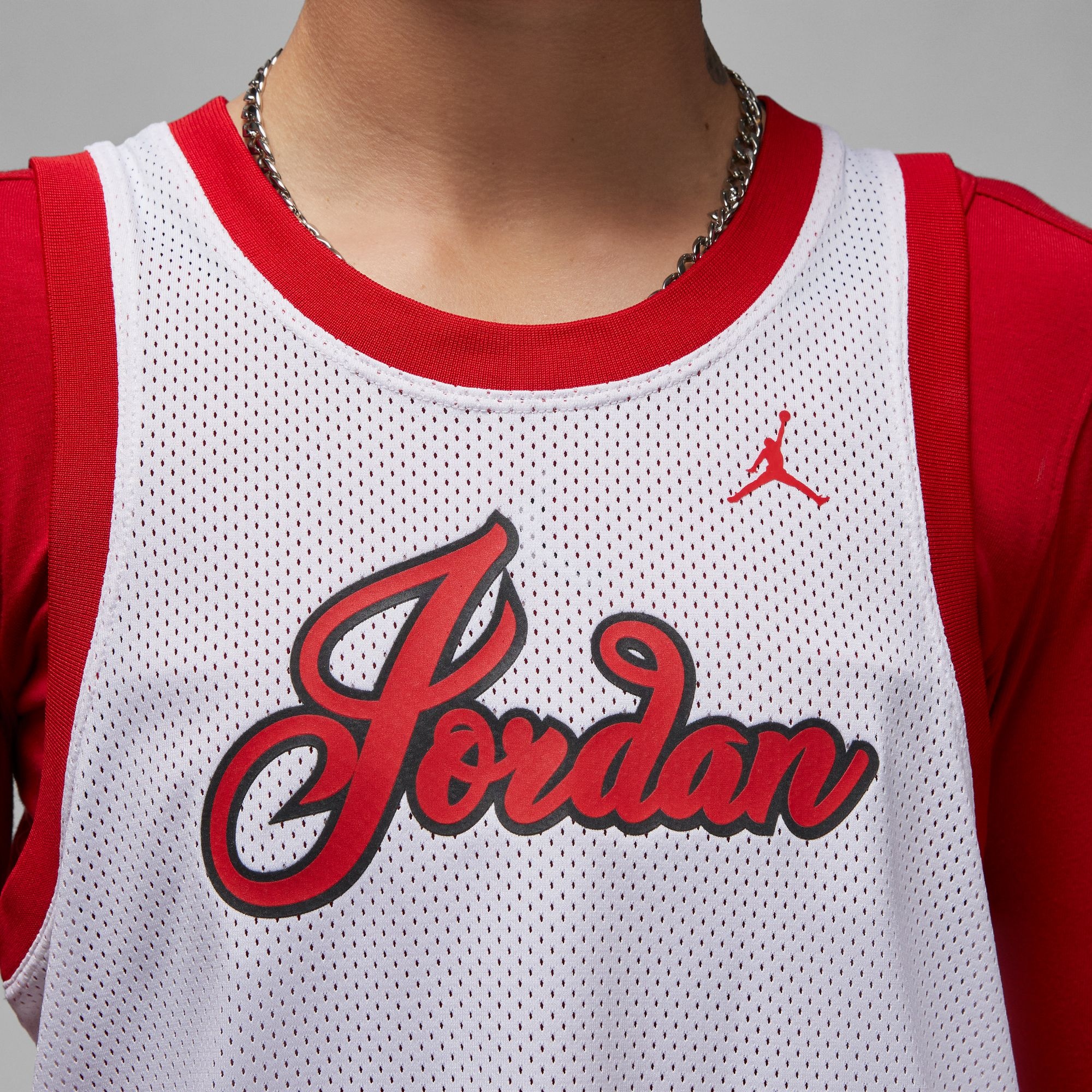 Wmn's Air Jordan Jersey Tank 'White' DZ3369-100 - Sam Tabak