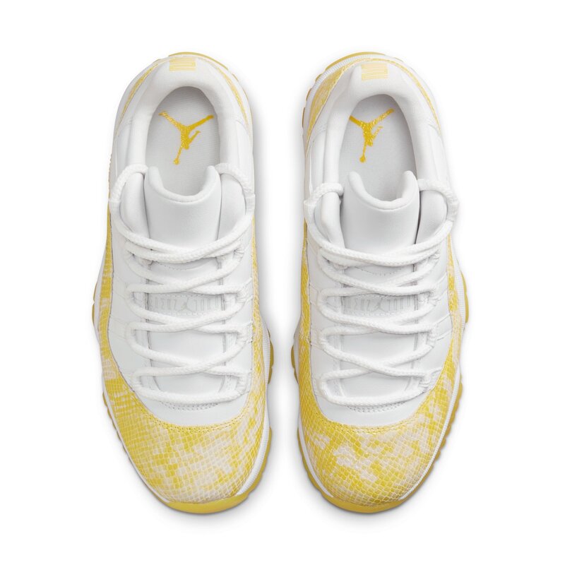 Air Jordan Wmns Air Jordan 11 Retro Low White/Tour Yellow-White