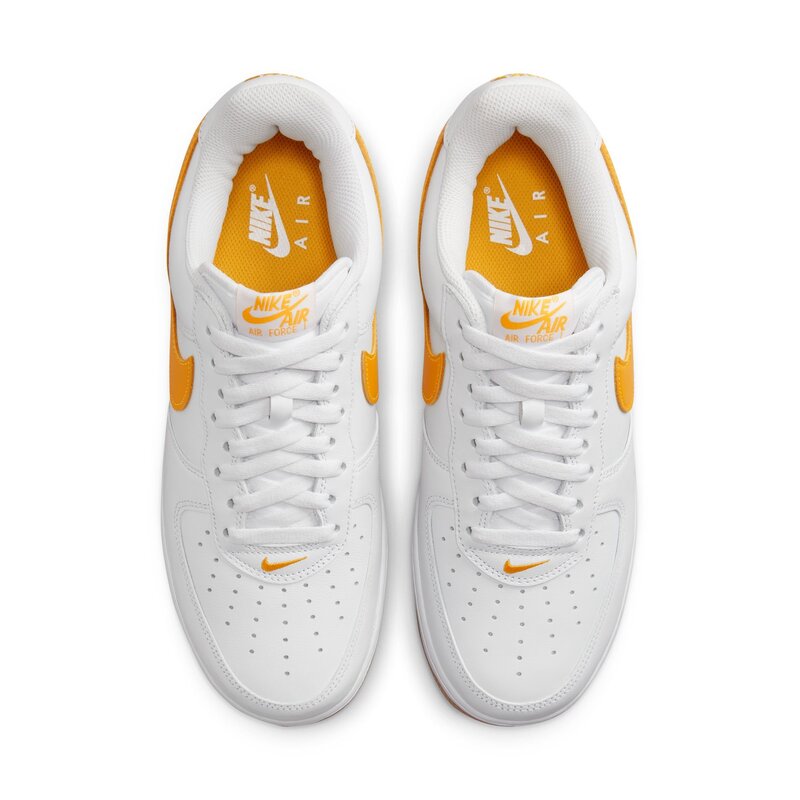 Nike Air Force 1 Low Retro - White | University Gold | Gum Yellow / 9