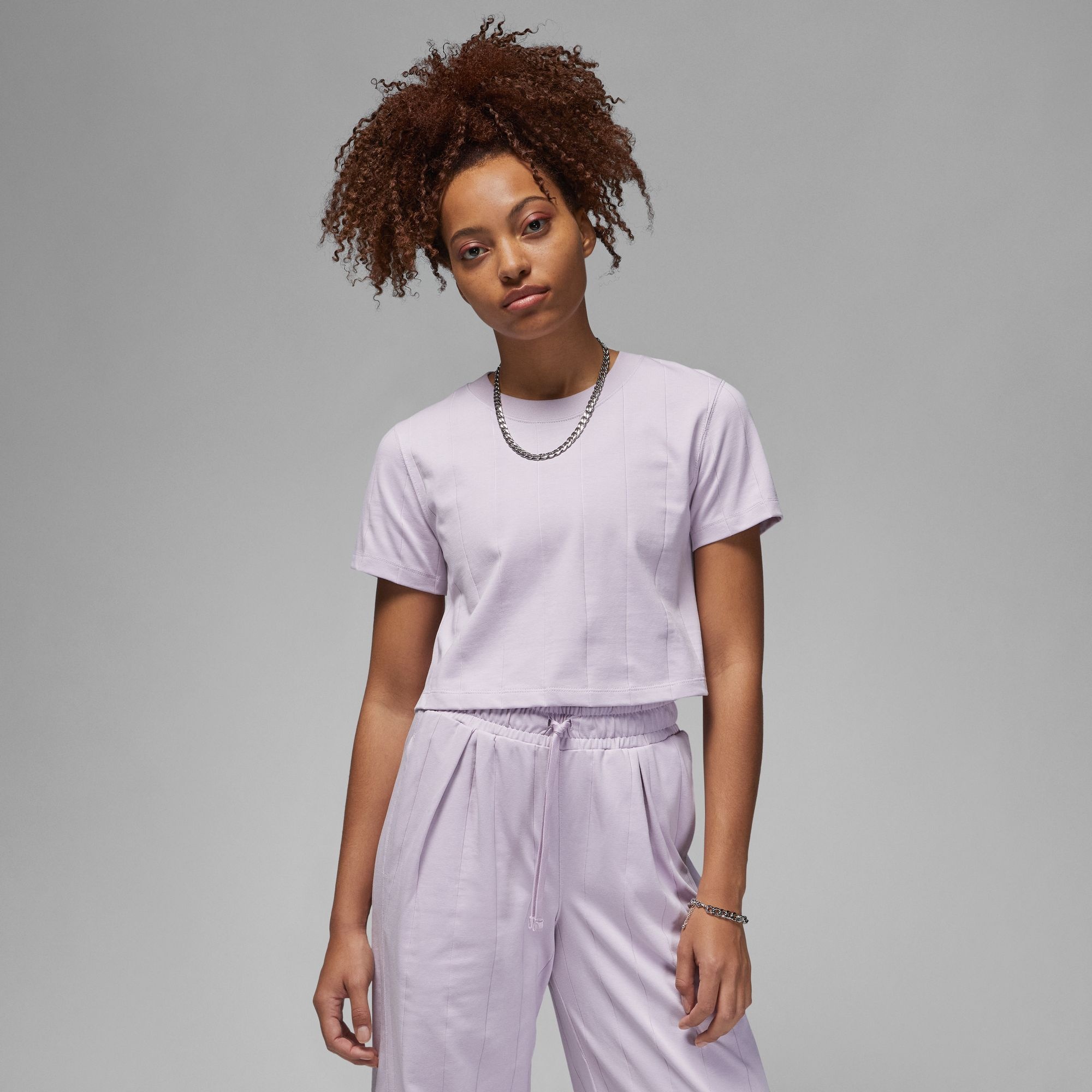Jordan Flight Women s Knit Top Iced Lilac DX0401 576