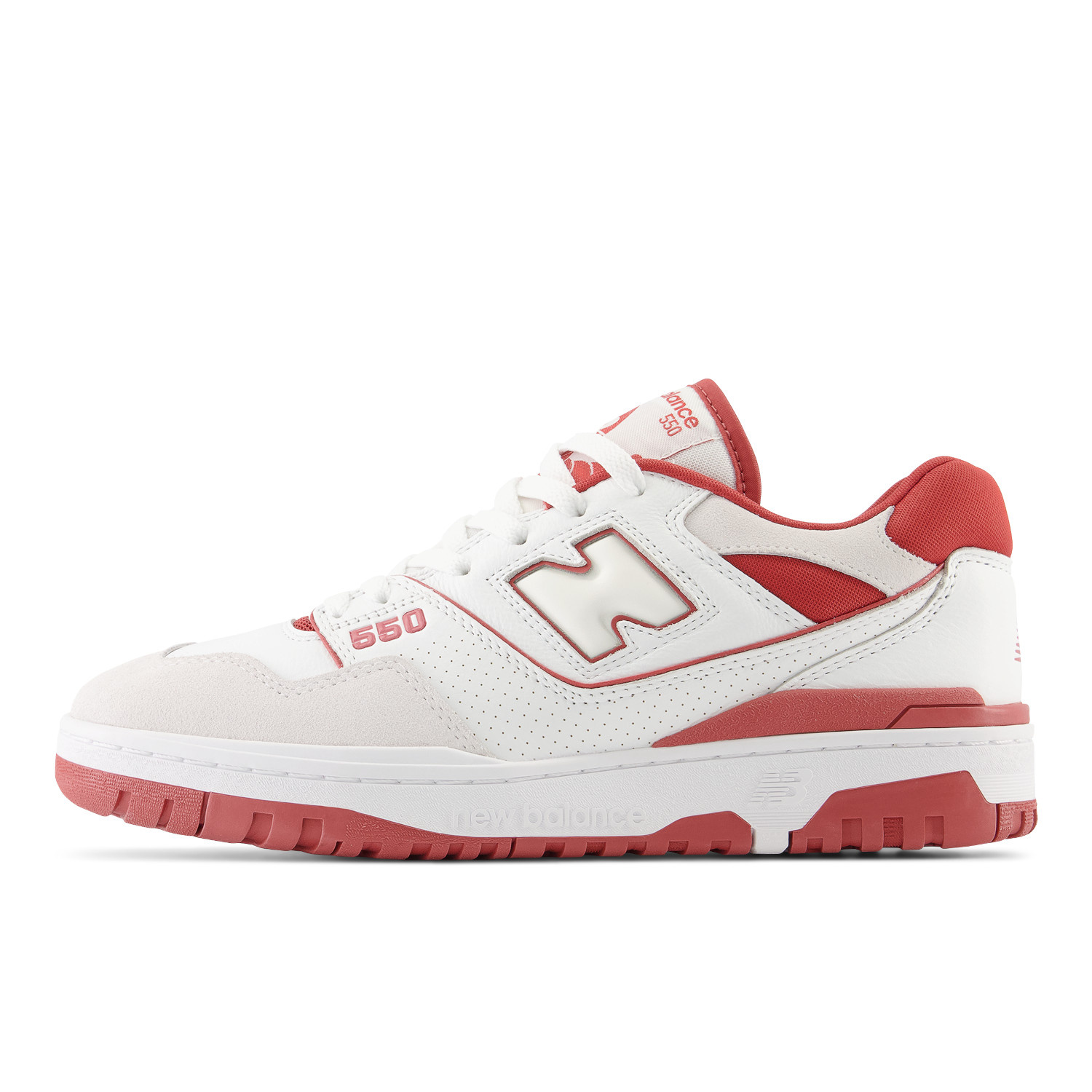 Men's New Balance Red 'Suede Pack' BB550STF - Tabak