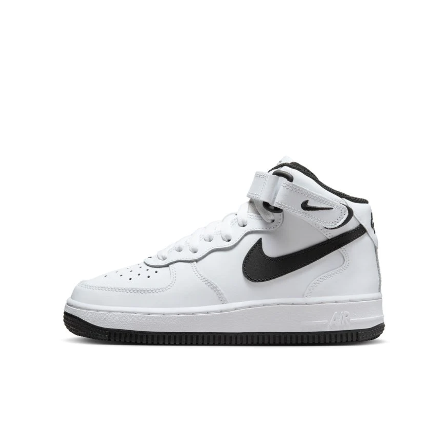 Nike Air Force 1 Mid LE WHITE/BLACK-WHITE DH2933-103 - Sam Tabak